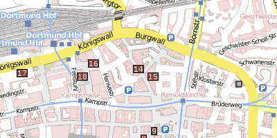 Brückstraßenviertel Stadtplan
