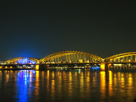 Foto Hohenzollernbrücke - Köln